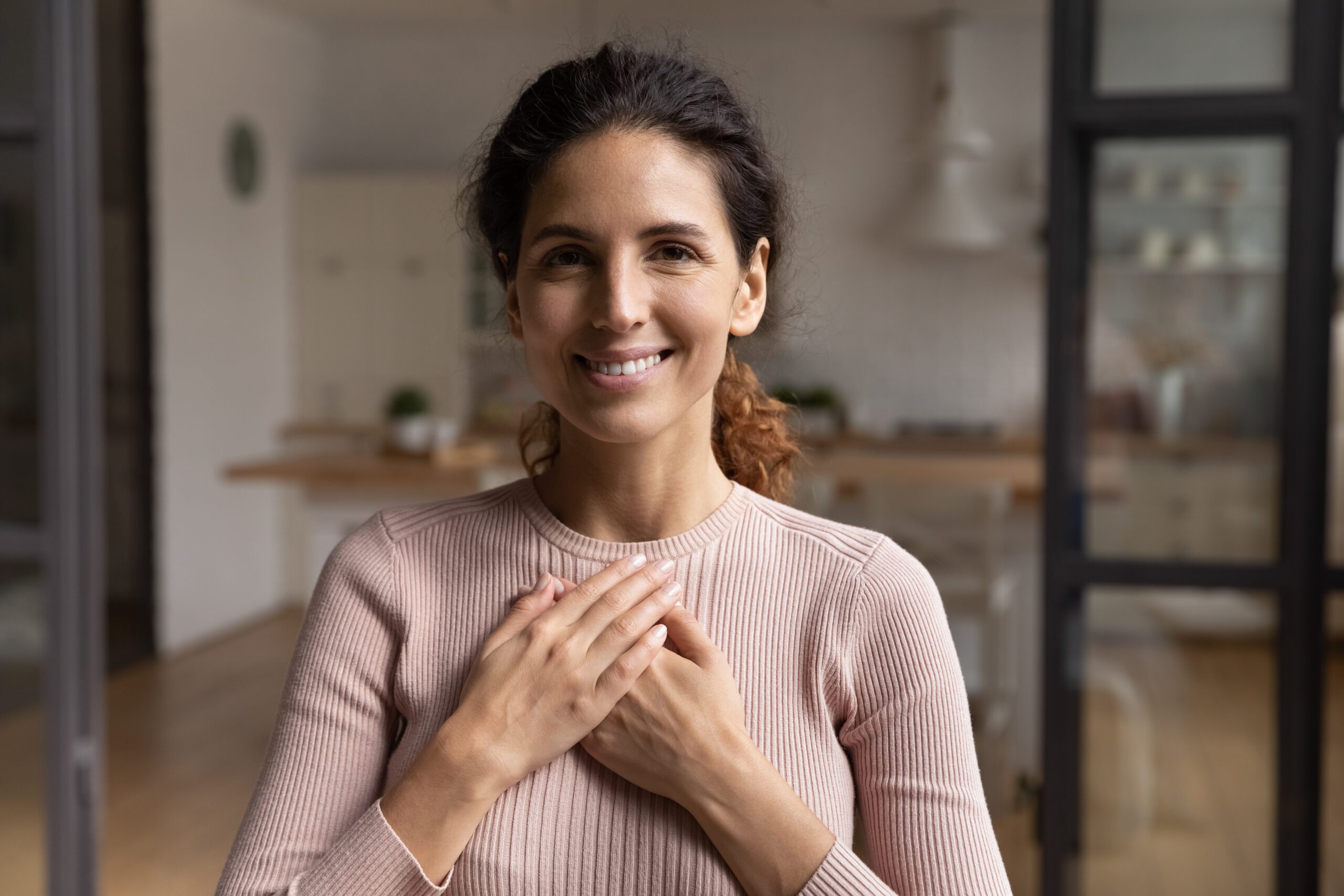 smiling woman receiving Depression Treatment in Virginia